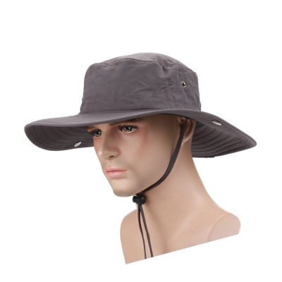 Surblue Wide Brim Cowboy Hat Collapsible Hats Fishing/Golf Hat Sun Block UPF50+  eb-81554519